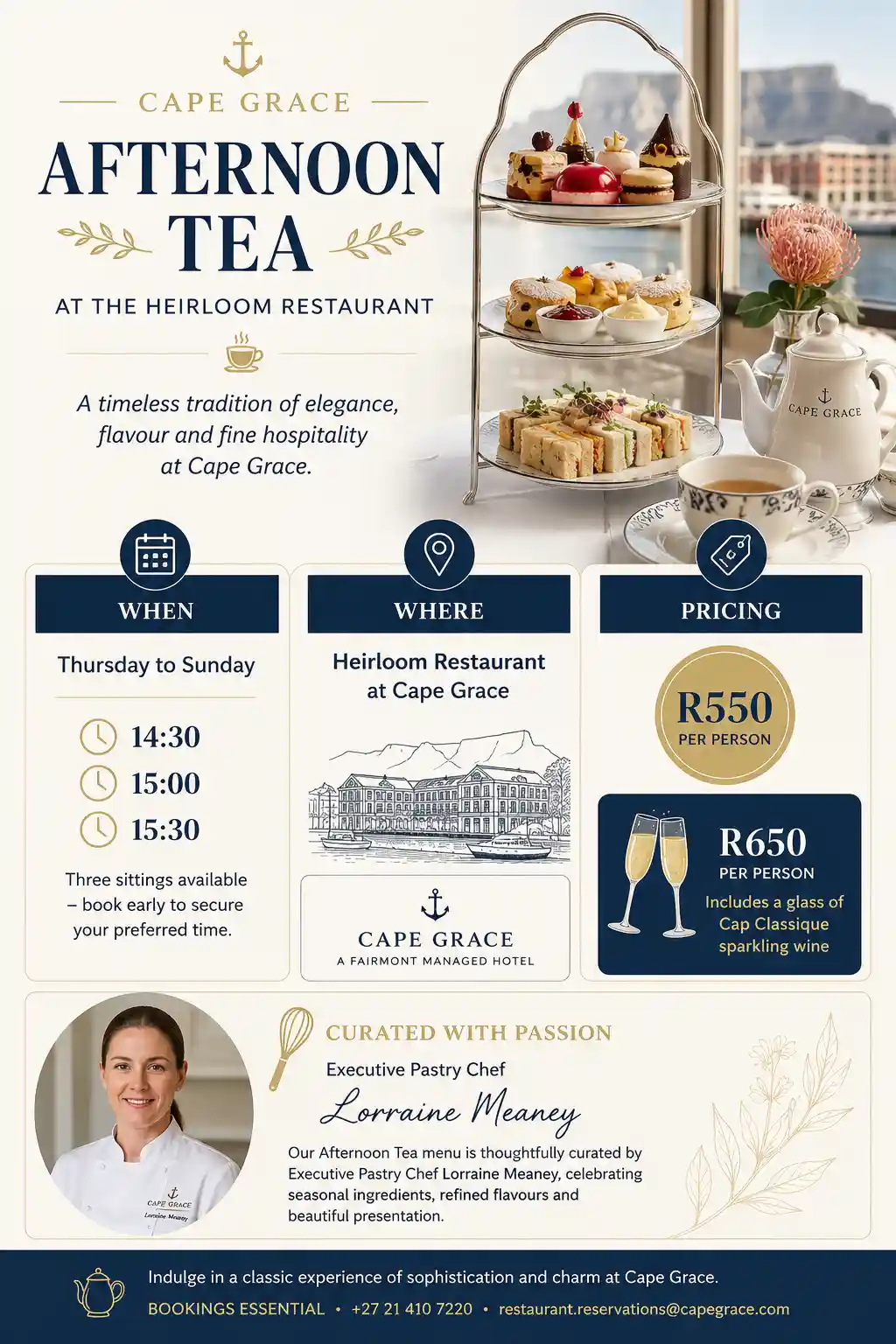 Cape Grace High Tea