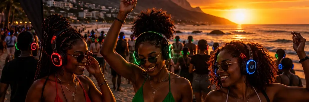 Silent Disco Camps Bay Beach