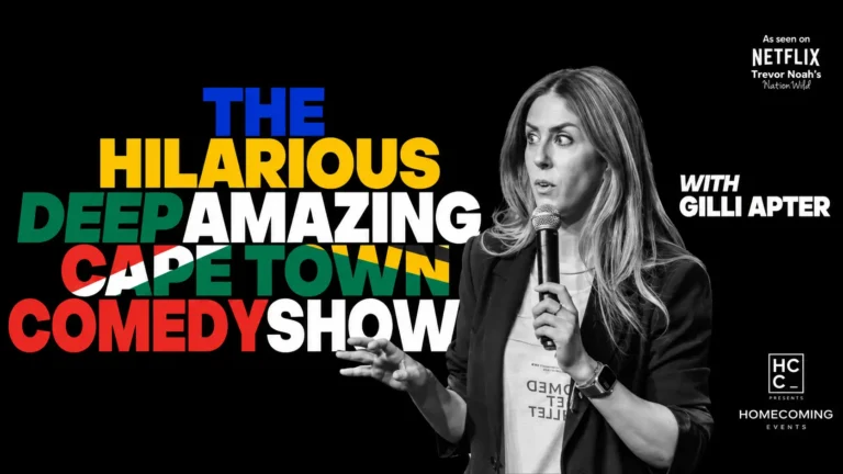 The Hilarious Deep Amazing Cape Town Comedy Show with Gilli Apter