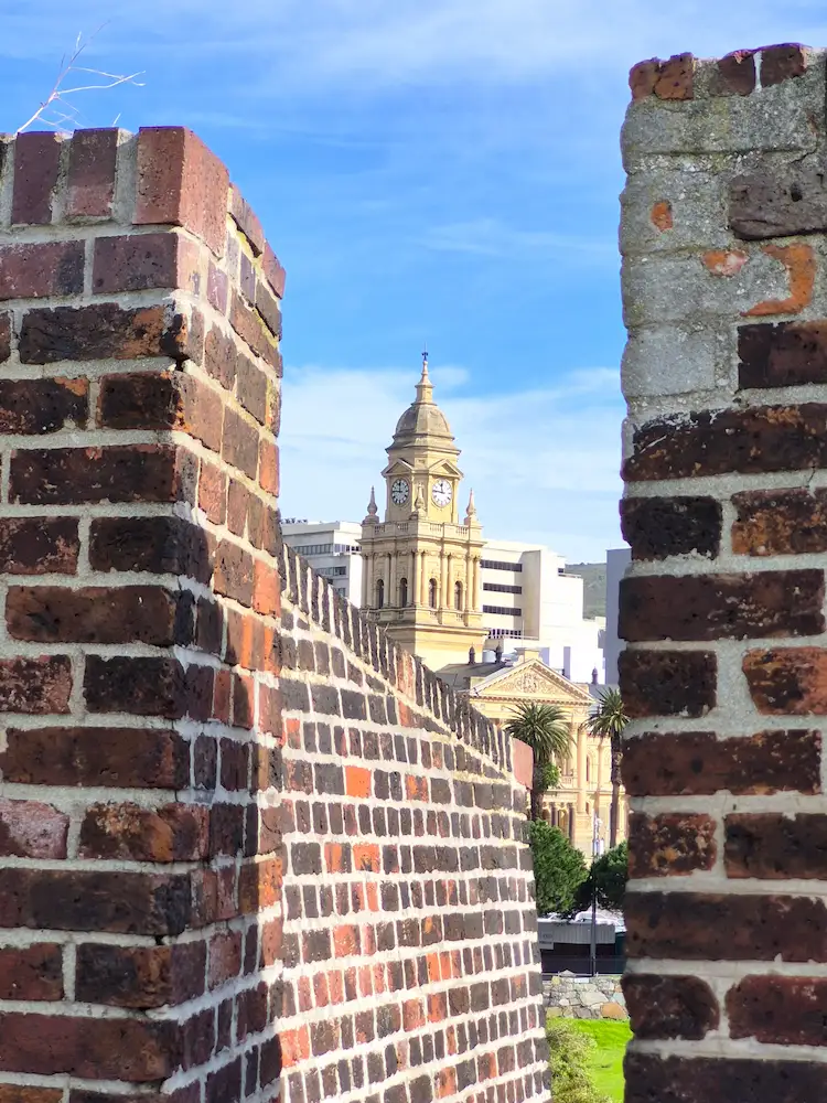 View Towards City Hall From Castle of Good Hope
